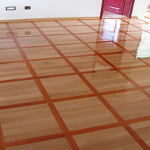 Natur bukov parket sa cokla lajsnom