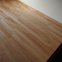 Natur bukov parket sa cokla lajsnom